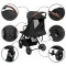 Прогулочная коляска colmer jet black, арт. WOSPCOL01A0